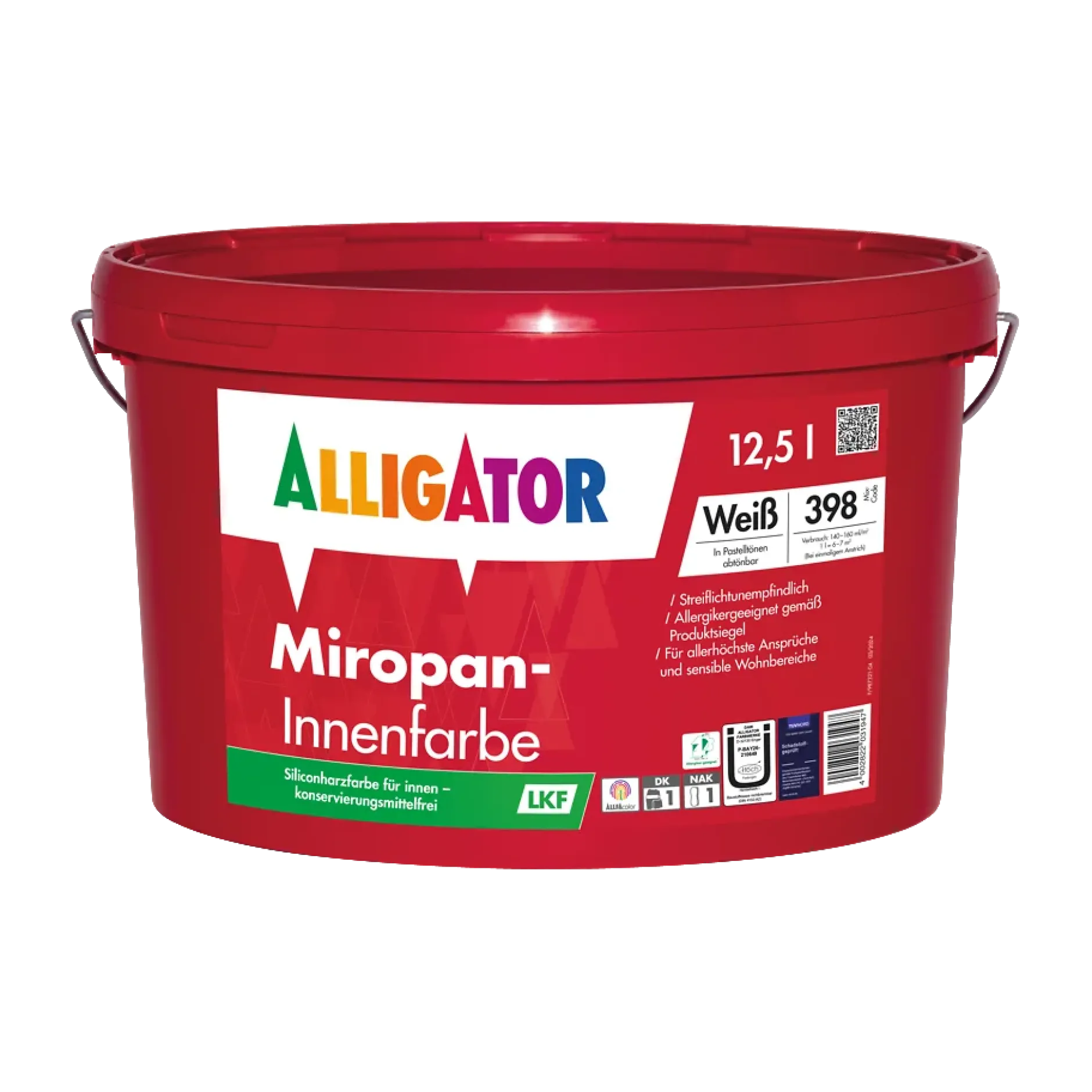 Alligator Miropan®-Innenfarbe LKF 12,5 l
