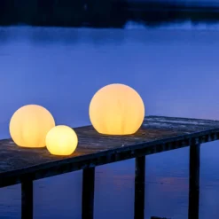 Außen-Lichtkugel Hans - Weiß