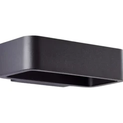Außenwandleuchte Ida - Metall Schwarz