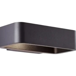 Außenwandleuchte Ida - Metall Schwarz