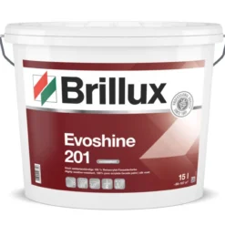 Brillux Evoshine 201 weiß 15 l