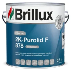 Brillux Floortec 2K-Purolid F 878 RAL 7035 lichtgrau 3,5 l