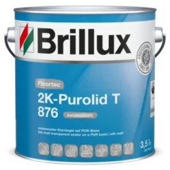 Brillux Floortec 2K-Purolid T 876 seidenmatt transparent 3,5 l