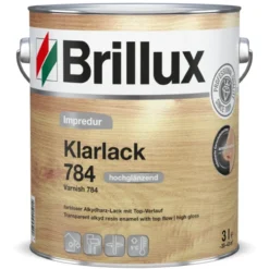 Brillux Impredur Klarlack 784 farblos, hochglänzend 3 l