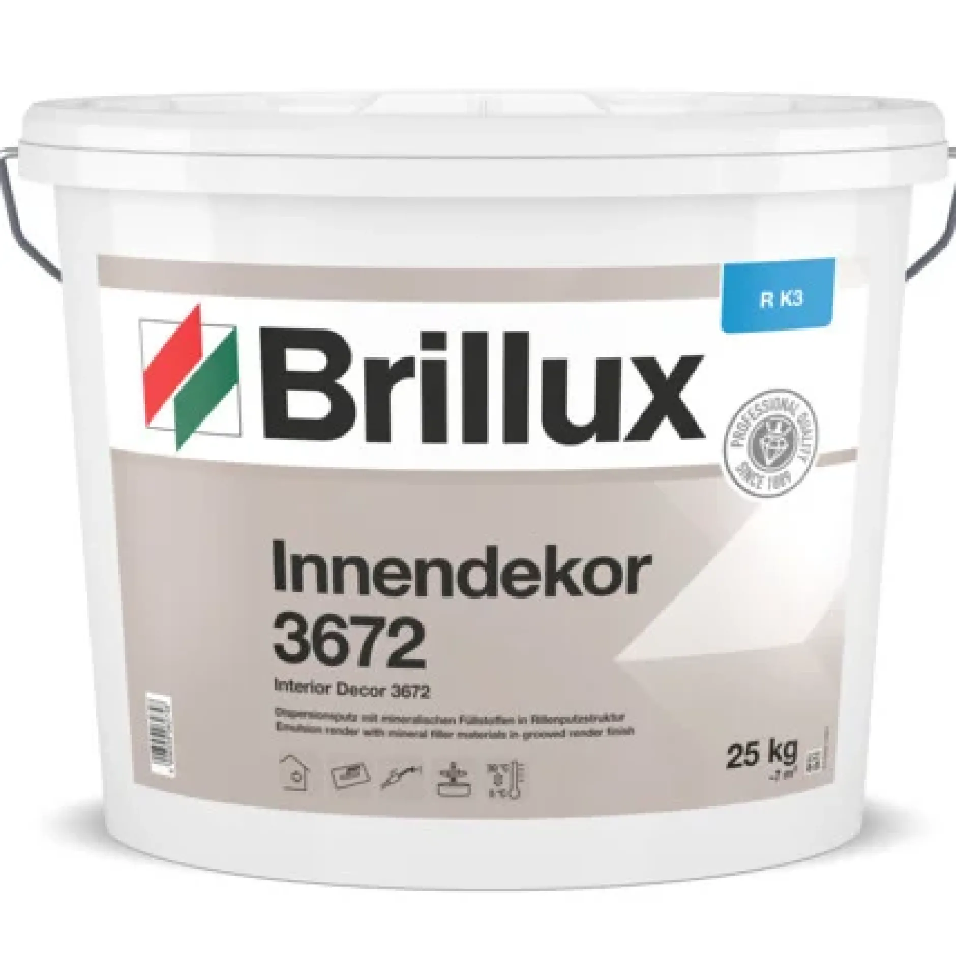 Brillux Innendekor R K3 3672 Weiß 25 kg