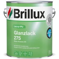 Brillux Lacryl-PU Glanzlack 275 weiß 3 l