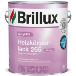 Brillux Lacryl-PU Heizkörperlack 265 weiß 3 l