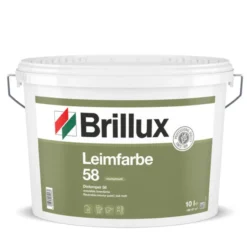 Brillux Leimfarbe 58 weiß stumpfmatt 10 l