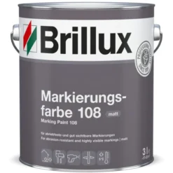 Brillux Markierungsfarbe 108 weiß 3 l