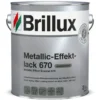 Brillux Metallic-Effektlack 670 RAL 9006 weißaluminium 3 l