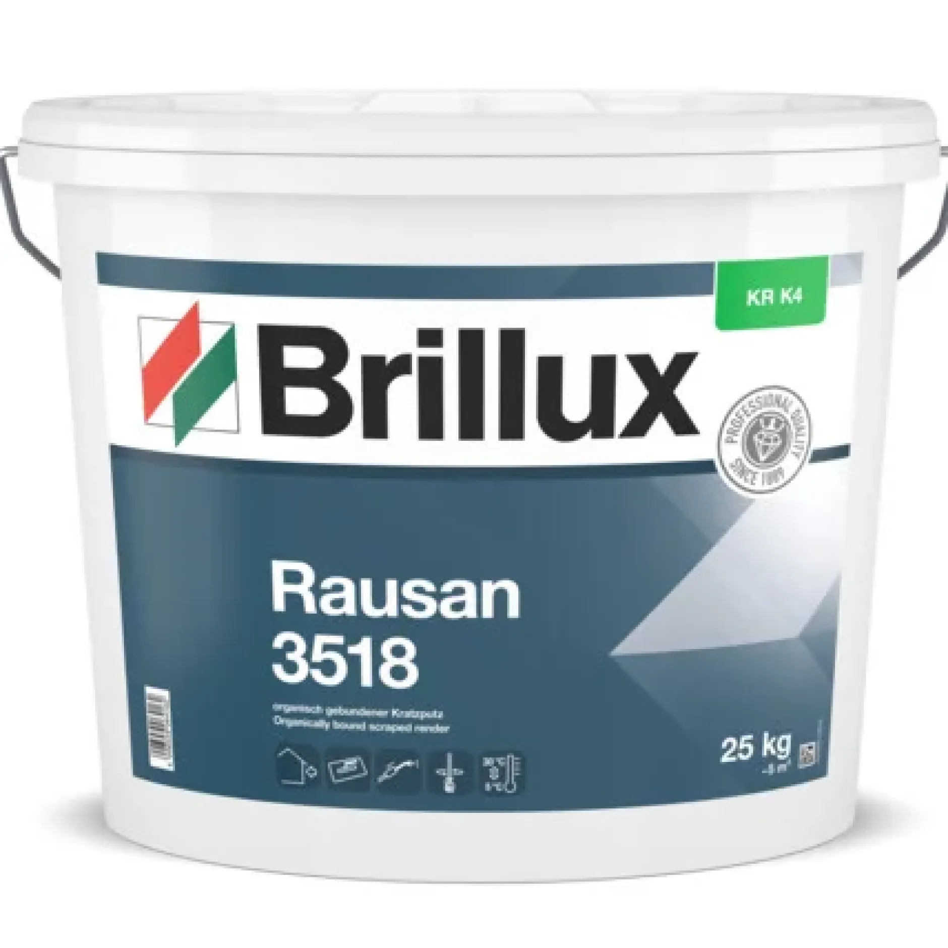 Brillux Rausan KR K4 3518 Weiß 25 kg