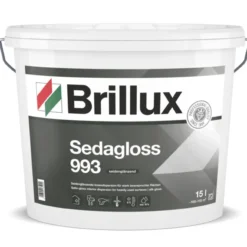 Brillux Sedagloss 993 weiß, seidenglänzend 15 l
