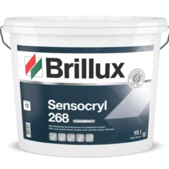 Brillux Sensocryl 268 weiß, seidenglänzend 15 l
