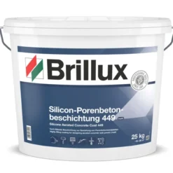 Brillux Silicon-Porenbetonbeschichtung 449 weiß 25 kg