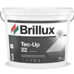 Brillux Tec-Up 22 Dachfarbe 15 l Ziegelrot