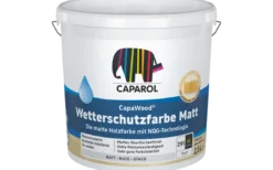 Caparol CapaWood Wetterschutzfarbe Matt Weiß 2,5 l