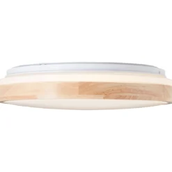 Deckenleuchte aus Holz - Cleo - Beige