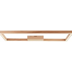 Deckenleuchte Eveline - Holz Braun