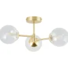 Deckenleuchte Henri - Glas Gold