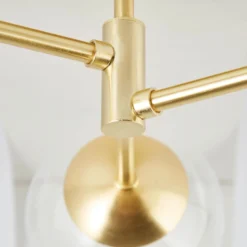 Deckenleuchte Henri - Glas Gold