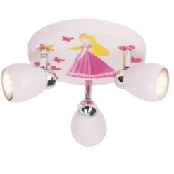 Deckenleuchte Mark - Metall Rosa