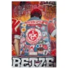 FCK Maltag-Graffiti Westkurve „Geh mer nuff“ Leinwand 90x60cm
