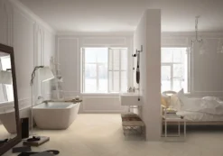 Fischgrät-Vinyl Gerflor Virtuo 55 Blomma Cream 39201463