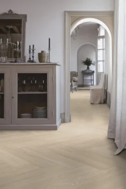 Fischgrät-Vinyl Gerflor Virtuo 55 Rigid Acoustic Blomma Light 39041464