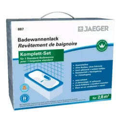 Jaeger Badewannen- & Fliesenlack Set Bahamabeige für 2,8 qm