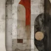 Leinwand Abstract Geometric 30 x 45 cm