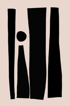 Leinwand Abstract I 30 x 45 cm