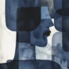 Leinwand Abstract Man 30 x 45 cm