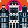 Leinwand Amsterdam69 30 x 45 cm