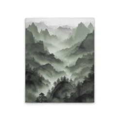 Leinwand Asian MountainG 40 x 50 cm