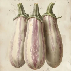 Leinwand Aubergine Light 30 x 30 cm