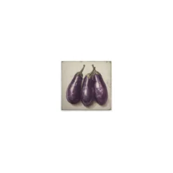 Leinwand Aubergine 30 x 30 cm