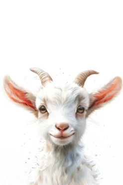 Leinwand Baby Billy Goat 30 x 45 cm