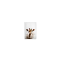 Leinwand Baby Giraffe 30 x 45 cm