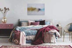 Leinwandbild Abstraktion, beige, 90x60 cm DD120502
