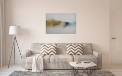 Leinwandbild Abstraktion, beige, 90x60 cm DD120502
