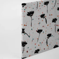 Leinwandbild Blumen, weiß, 90x60 cm DD120447