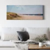Leinwandbild Boot, blau, 100x40 cm DD123238