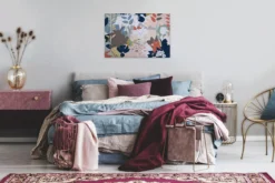 Leinwandbild Botanik, beige, 90x60 cm DD120486