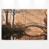 Leinwandbild Brücke, 90x60 cm DD120303