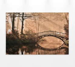 Leinwandbild Brücke, 90x60 cm DD120303