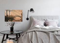 Leinwandbild Brücke, 90x60 cm DD120303