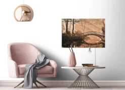 Leinwandbild Brücke, 90x60 cm DD120303