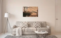 Leinwandbild Brücke, 90x60 cm DD120303