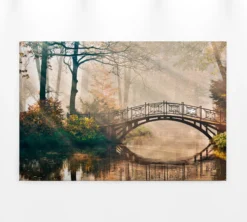Leinwandbild Brücke, 90x60 cm DD120302