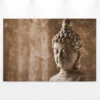 Leinwandbild Buddha, sepia, 90x60 cm DD120319